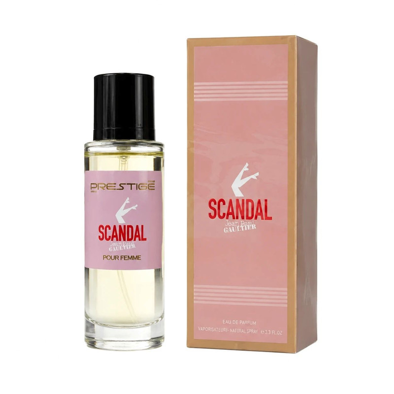 عطر جیبی زنانه نیو پرستیژ کالر مدل SCANDAL Jean Paul GAULTIER با رایحه گرم و شیرین حجم 35 میلیلیتر