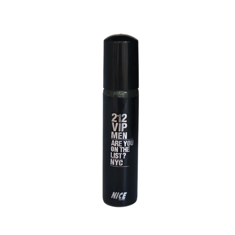 عطر جیبی مردانه نایس پاپت مدل 212vip men با رایحه تلخ حجم 30 میلی لیتر