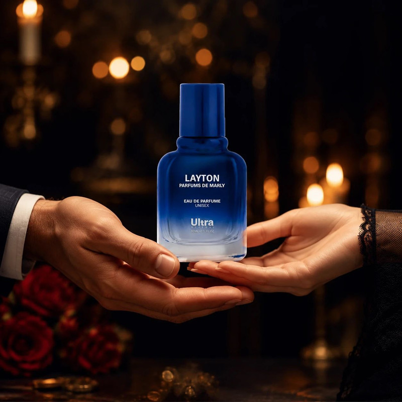 عطر جیبی اولترا ویرچوآل مدل Marly Layton با رایحه تلخ و چوبی حجم 30 میلیلیتر