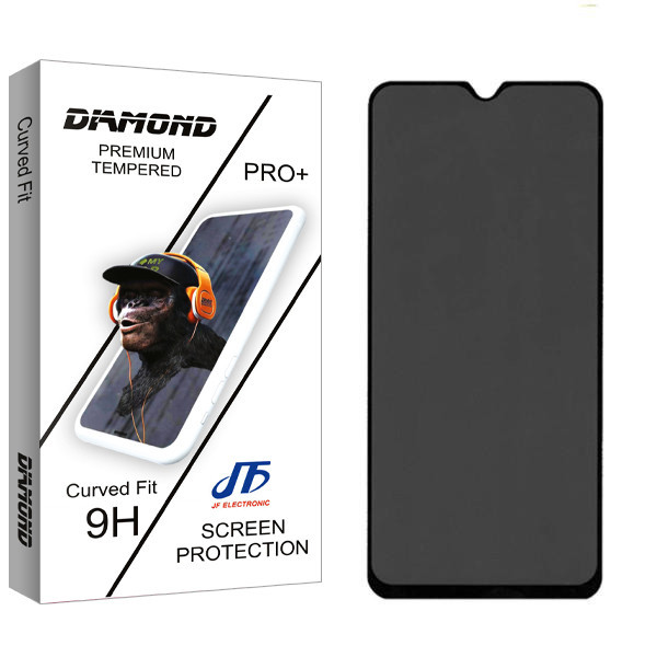 محافظ صفحه نمایش حریم شخصی جی اف مدل Diamond مناسب برای گوشی موبایل سامسونگ Galaxy A34