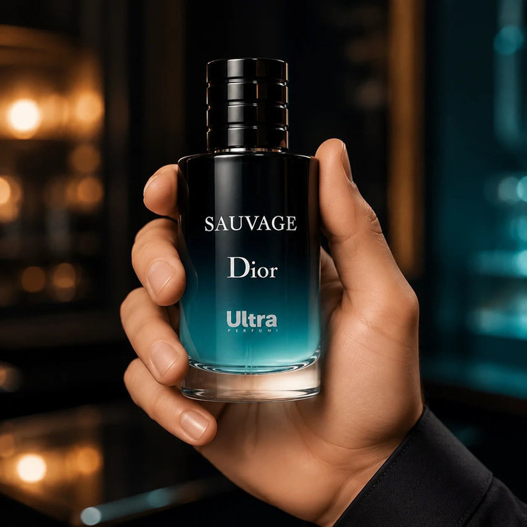 عطر جیبی مردانه اولترا ویرچوآل مدل Sauvage Dior با رایحه خنک، مرکباتی، شرقی حجم 32 میلیلیتر