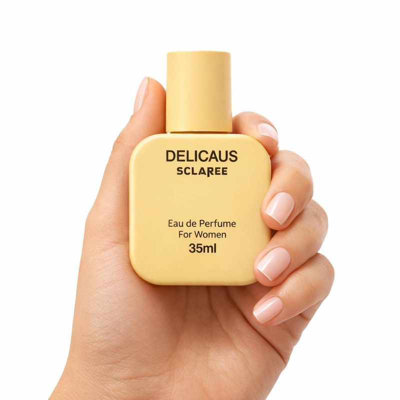 عطر جیبی زنانه اسکلاره مدل ِDelicause با رایحه شیرین حجم 35 میلیلیتر