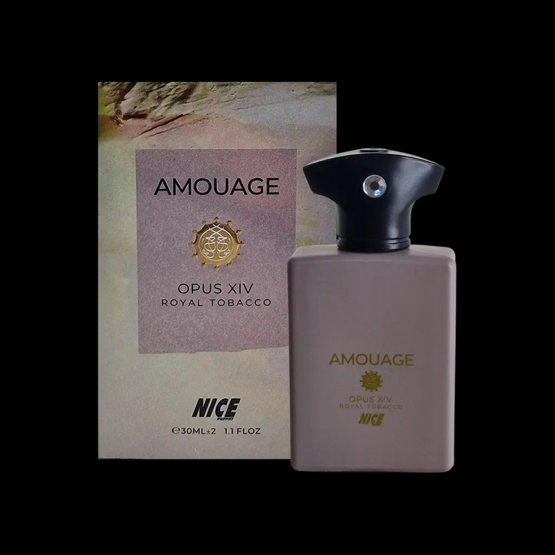 عطر جیبی نایس پاپت مدل Amouage Royal Tobacco با رایحه گرم حجم 32 میلیلیتر