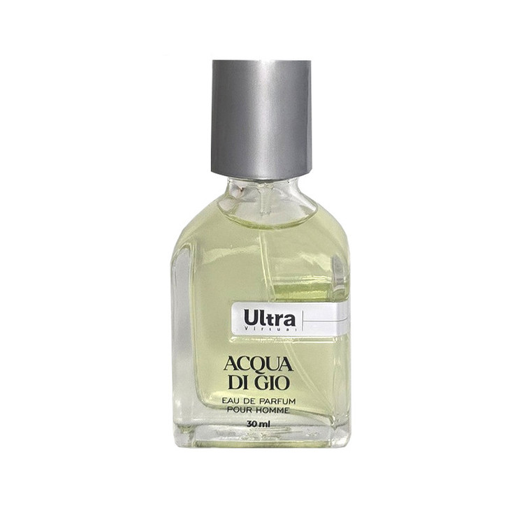 عطر جیبی مردانه اولترا ویرچوآل مدل Aqua Di Gio با رایحه چوبی حجم 30 میلیلیتر