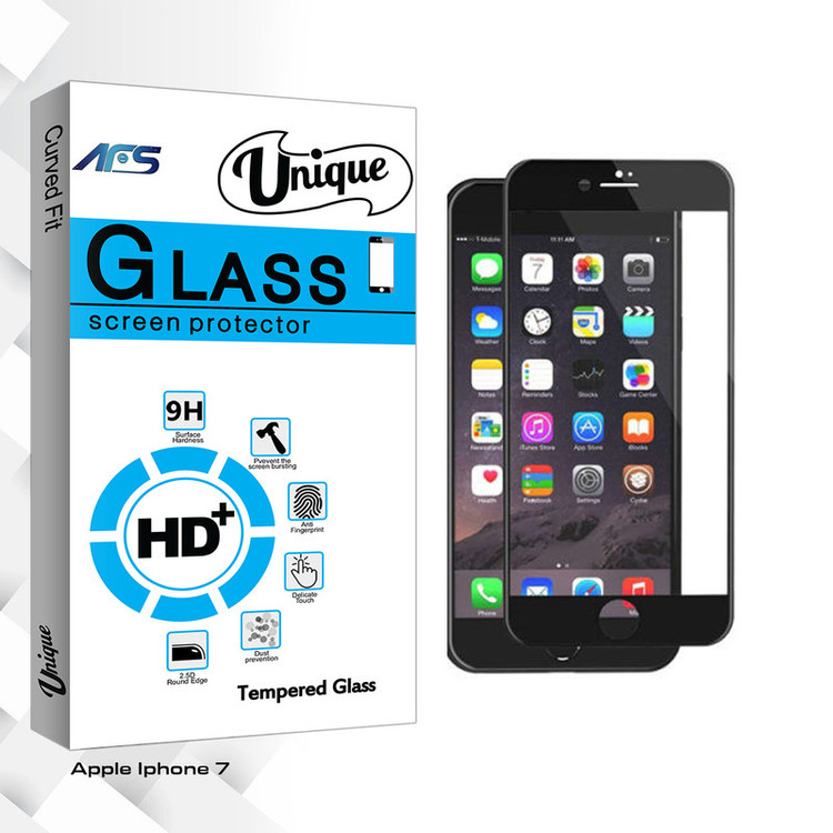 محافظ صفحه نمایش مات ای اف اس مدل Unique Glass مناسب برای گوشی موبایل اپل Iphone 7