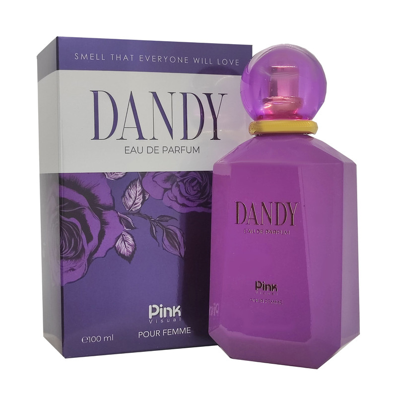 ادوپرفیوم زنانه پینک ویژوآل مدل Dandy حجم 100 میلی‌لیتر