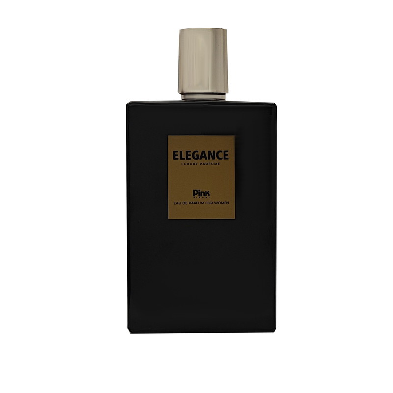 ادوپرفیوم زنانه پینک ویژوآل مدل Elegance با رایحه تلخ حجم 100 میلیلیتر