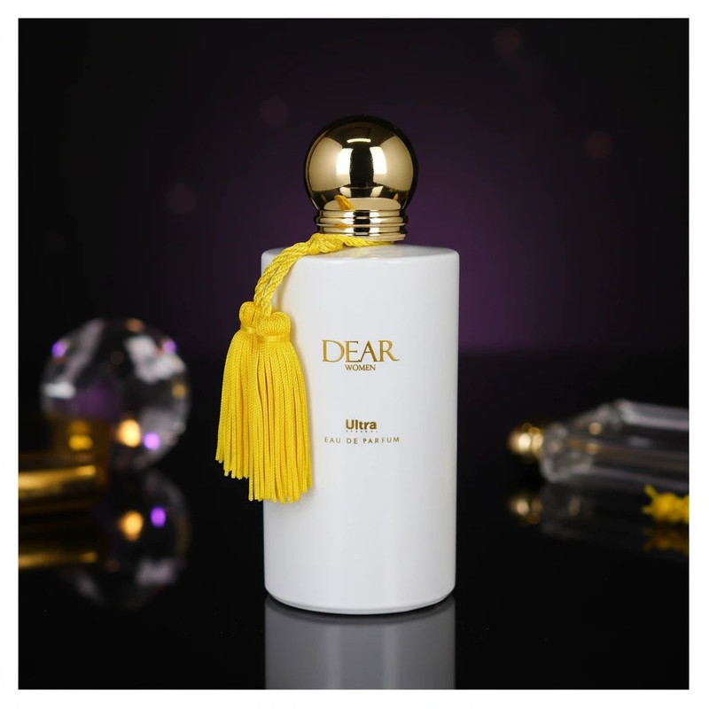 ادوپرفیوم زنانه اولترا ویرچوآل مدل Dear با رایحه گرم حجم 100 میلیلیتر