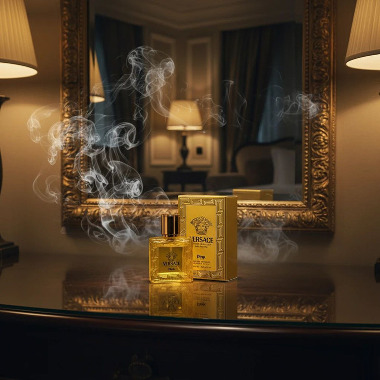 عطر جیبی مردانه پینک ویژوآل مدل Versace Eros Energy با رایحه تلخ حجم 25 میلیلیتر