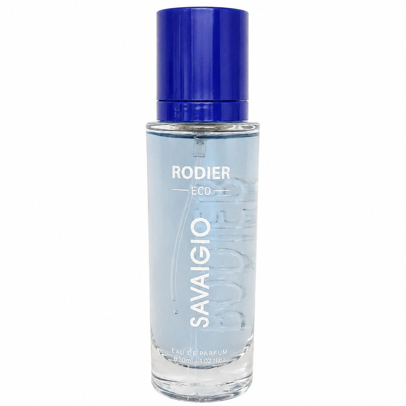 عطر جیبی مردانه رودیر مدل Savaigio با رایحه تلخ و طبیعت حجم 30 میلی‌لیتر