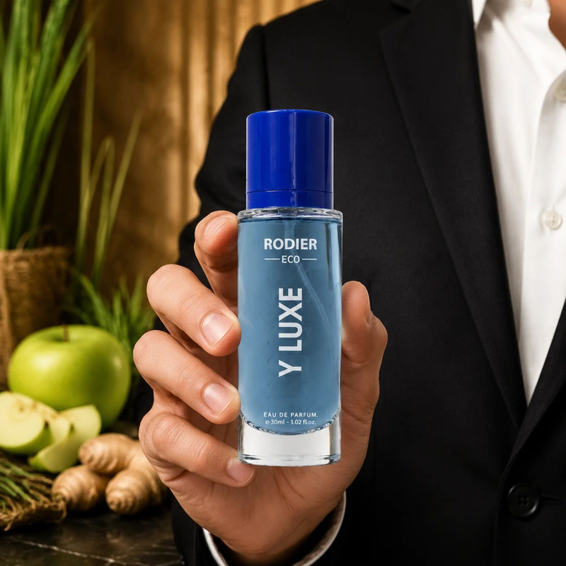 عطر جیبی مردانه رودیر مدل Y Luxe با رایحه خنک حجم 30 میلیلیتر