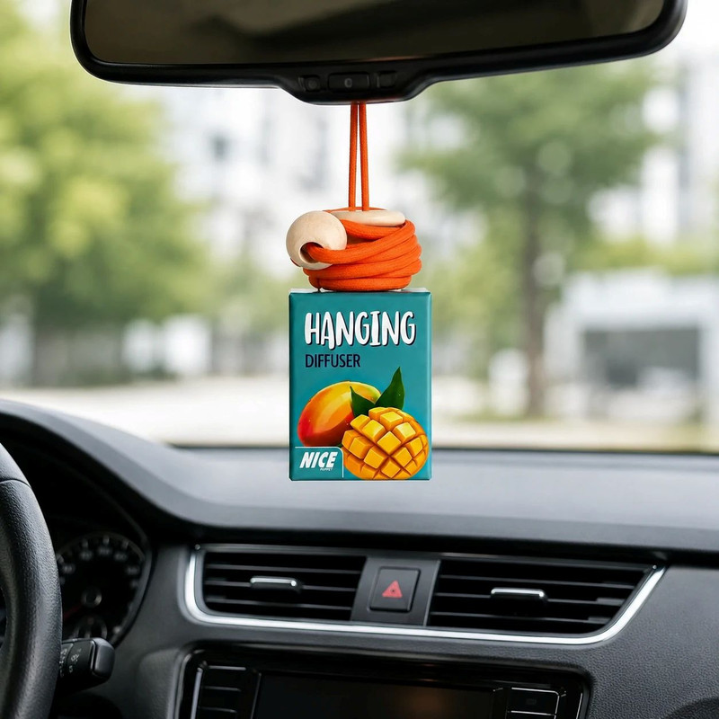 خوشبوکننده خودرو نایس پاپت مدل Mango با رایحه انبه حجم 10 میلیلیتر