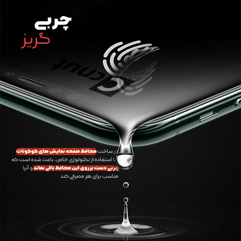 محافظ صفحه نمایش کوکونات مدل UDB Ultra MIX003 مناسب برای گوشی موبایل شیائومی Poco F2 Pro بسته سه عددی