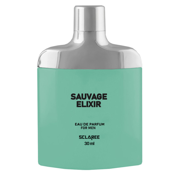 عطر جیبی مردانه اسکلاره مدل Sauvage Elixir حجم 30 میلی لیتر