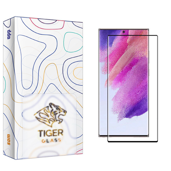 محافظ صفحه نمایش شیشه ای تایگر گلس مدل APL2 FLGL مناسب برای گوشی موبایل سامسونگ Galaxy S22 Ultra