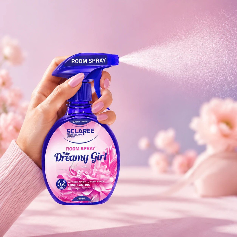 خوشبوکننده هوا اسکلاره مدل HELLO DREAMY GIRL رایحه شیرین حجم 350 میلی لیتر