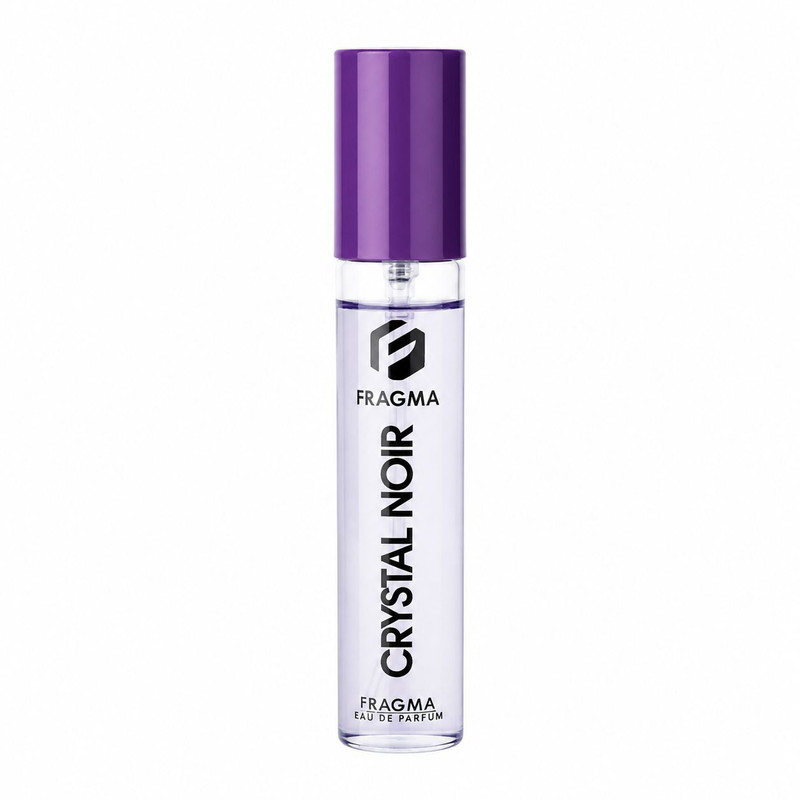 عطر جیبی زنانه فراگما مدل Crystal Noir با رایحه شیرین حجم 25 میلیلیتر