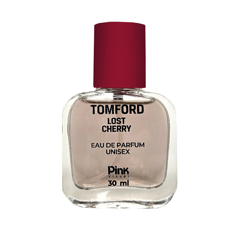 عطر جیبی پینک ویژوآل مدل Tomford Lost Cherry با رایحه شیرین حجم 30 میلیلیتر