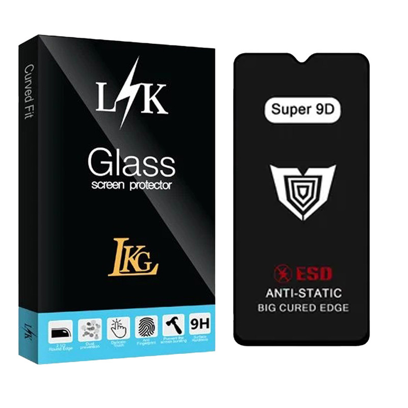 محافظ صفحه نمایش ال کا جی مدل Super 9D مناسب برای گوشی موبایل سامسونگ Galaxy A30s 4G
