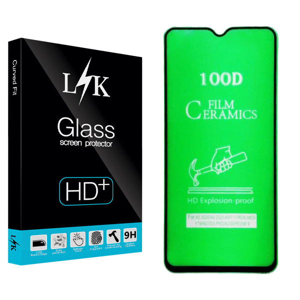 محافظ صفحه نمایش سرامیکی ال کی مدل Hard glass مناسب برای گوشی موبایل سامسونگ Galaxy A40