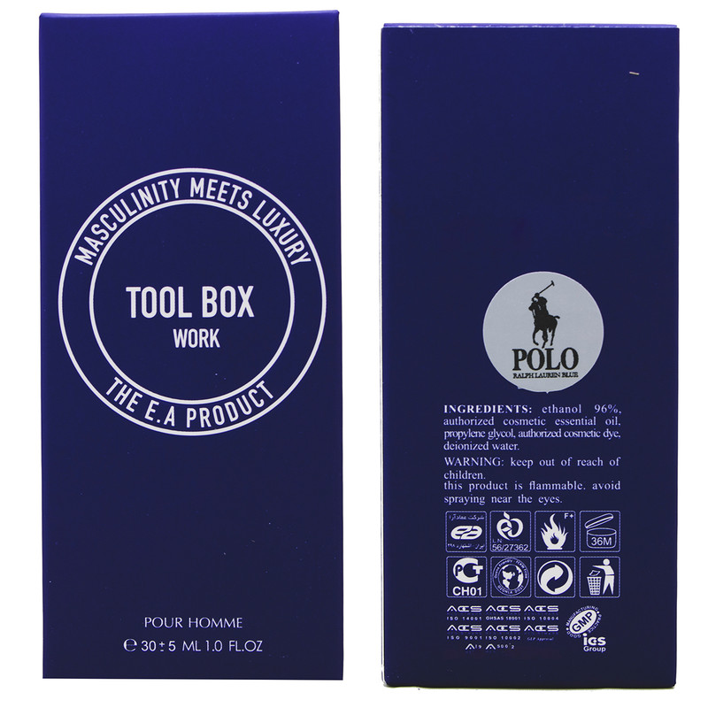 عطر جیبی مردانه عماد آرا مدل TOOL BOX WORK حجم 30 میلی لیتر