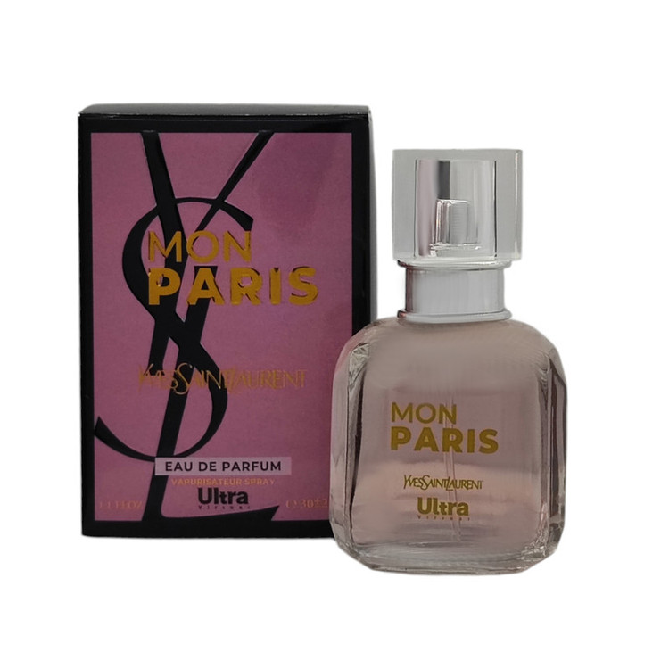 عطر جیبی زنانه اولترا ویرچوآل مدل Mon Paris Ysl با رایحه شیرین حجم 30 میلیلیتر