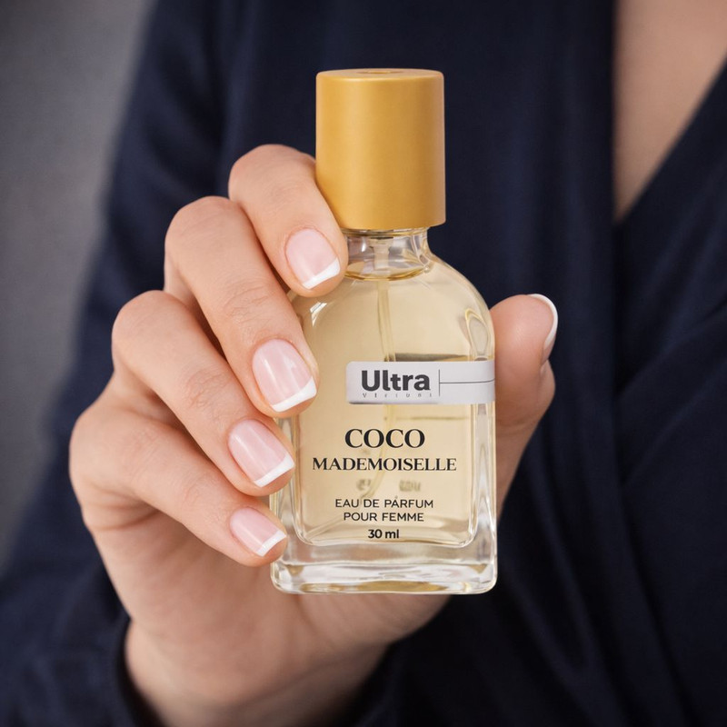 عطر جیبی زنانه اولترا ویرچوآل مدل Coco Mademoiselle با رایحه خنک حجم 30 میلیلیتر