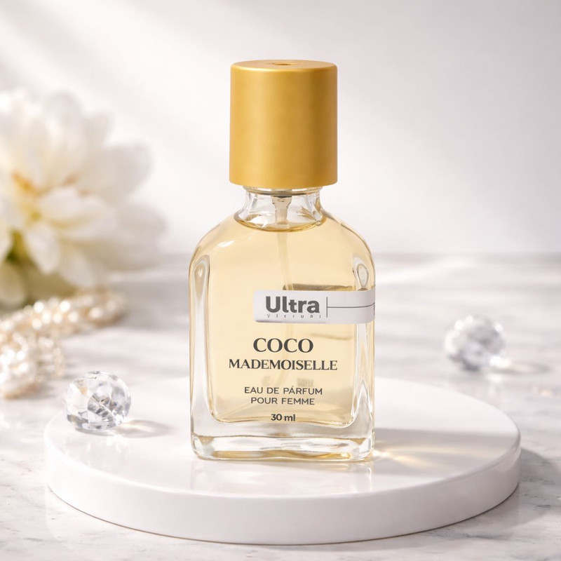 عطر جیبی زنانه اولترا ویرچوآل مدل Coco Mademoiselle با رایحه خنک حجم 30 میلیلیتر