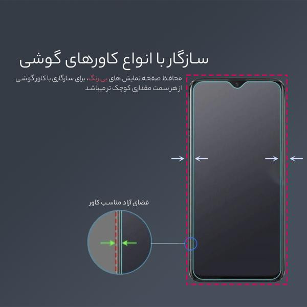 محافظ صفحه نمایش جانبو مدل Viva UV مناسب برای گوشی موبایل آنر X9a