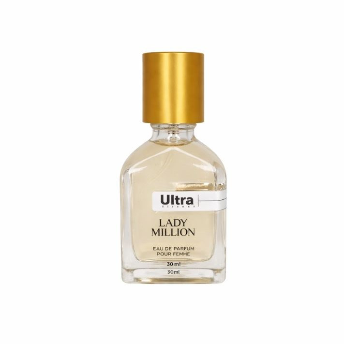 عطر جیبی زنانه اولترا ویرچوآل مدل Lady Million با رایحه شیرین حجم 30 میلی‌لیتر