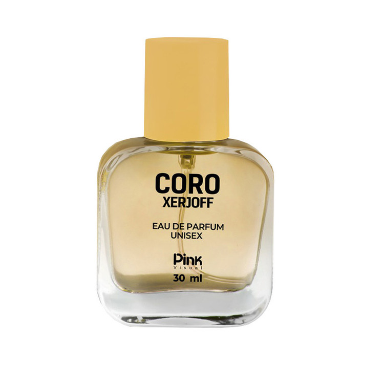 عطر جیبی پینک ویژوآل مدل coro xerjoff با رایحه شیرین حجم 30 میلیلیتر