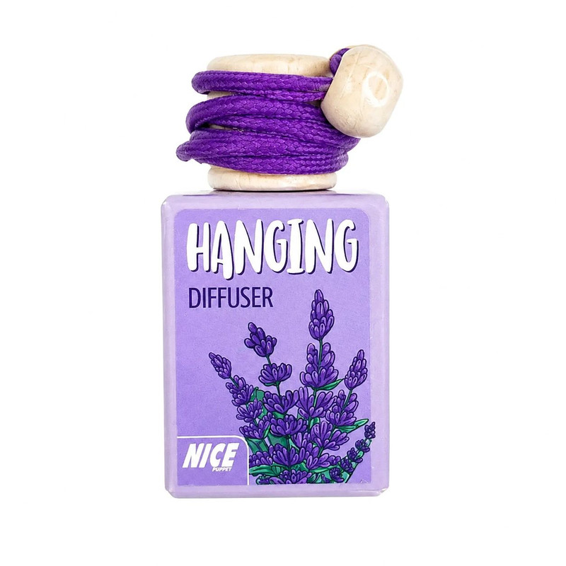 خوشبوکننده خودرو نایس پاپت مدل Lavender با رایحه اسطوخودوس حجم 10 میلی‌لیتر