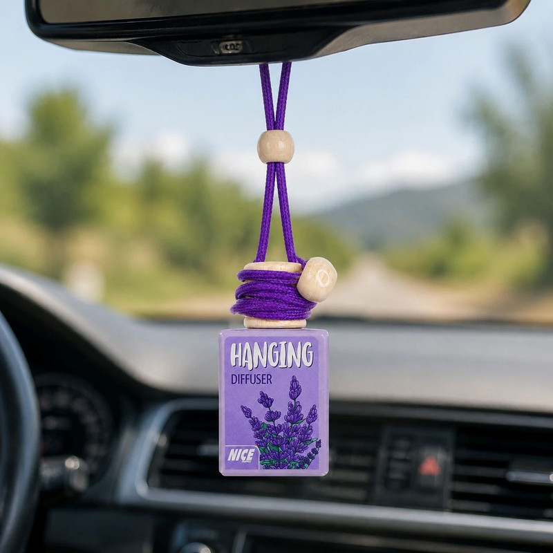 خوشبوکننده خودرو نایس پاپت مدل Lavender با رایحه اسطوخودوس حجم 10 میلیلیتر