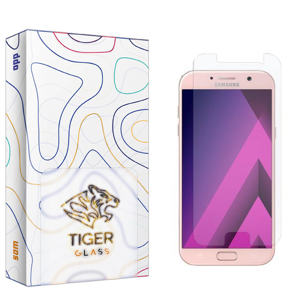 محافظ صفحه نمایش تایگر گلس مدل SAM2 مناسب برای گوشی موبایل سامسونگ Galaxy A7 2017