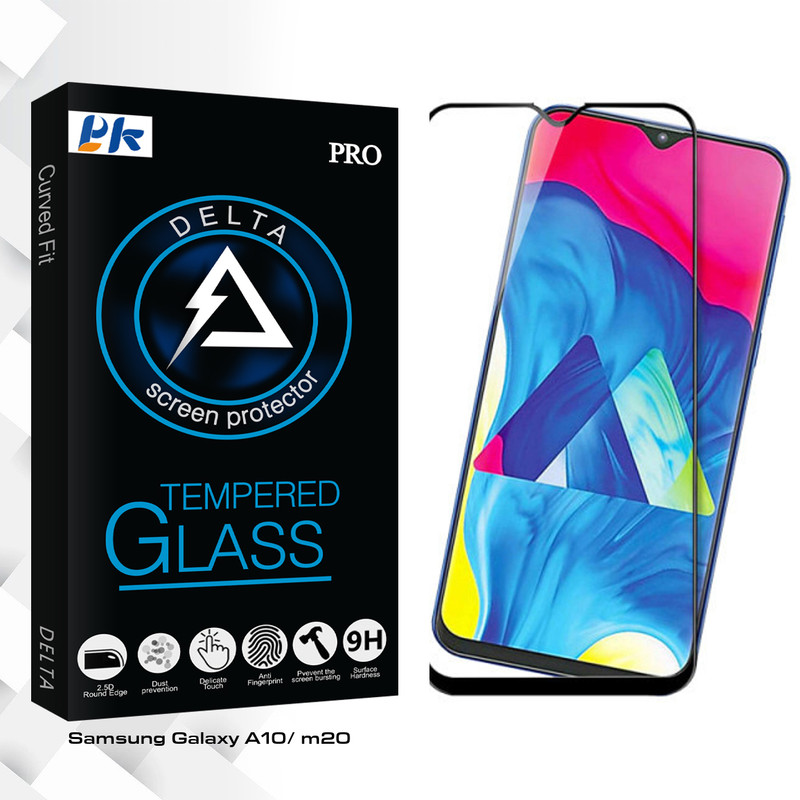 محافظ صفحه نمایش سرامیکی مات پی کی مدل Delta Glass مناسب برای گوشی موبایل سامسونگ Galaxy A10/ m20