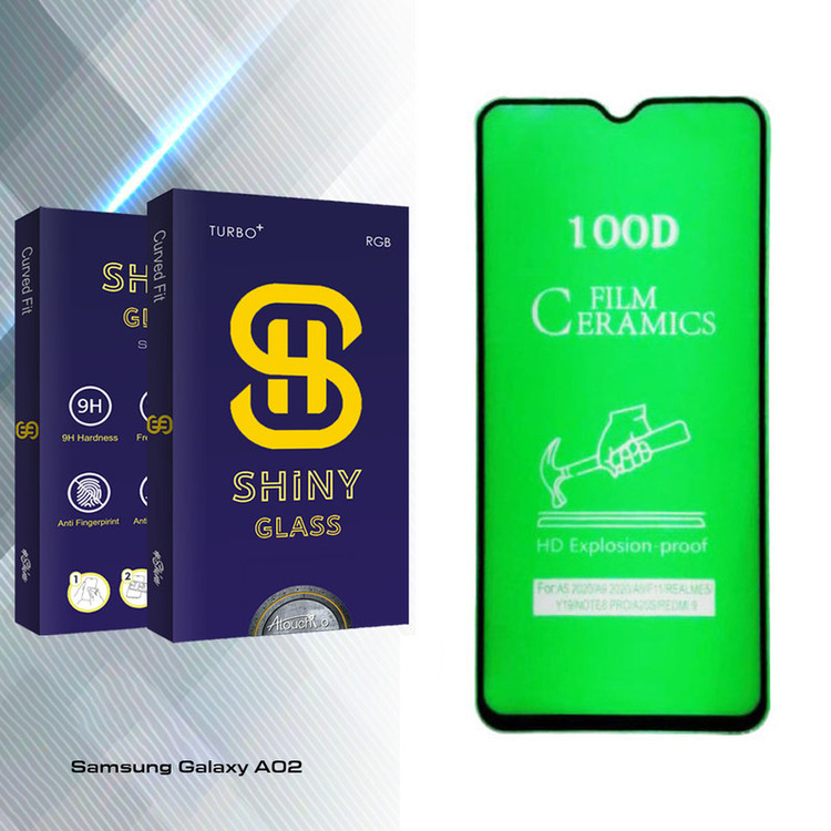 محافظ صفحه نمایش سرامیکی آتوچبو مدل Shiny Glass مناسب برای گوشی موبایل سامسونگ Galaxy A02