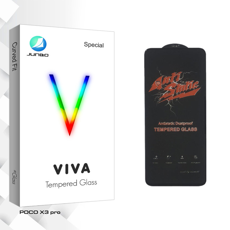 محافظ صفحه نمایش جانبو مدل Viva Glass ANTI-STATIC مناسب برای گوشی موبایل شیائومی POCO X3 pro
