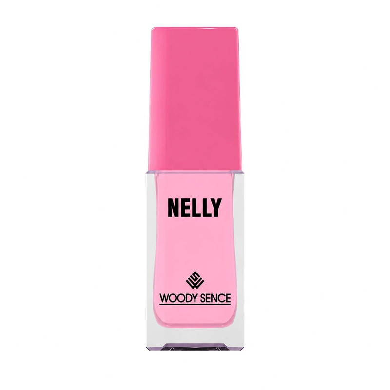 عطر جیبی زنانه وودی سنس مدل Nelly با رایحه گلی و شیرین حجم 15 میلیلیتر