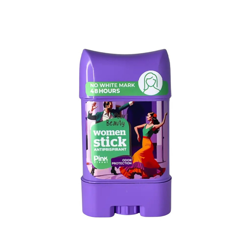 استیک دئودورانت زنانه پینک ویژوآل مدل Pearl Beauty حجم 75 میلی‌لیتر