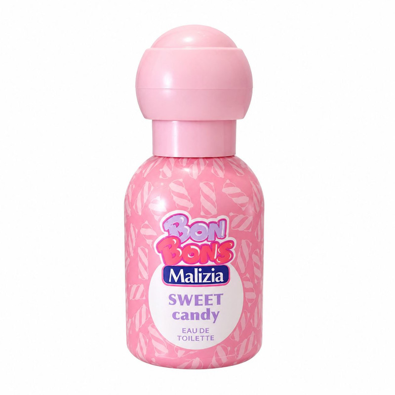 ادوتویلت دخترانه مالیزیا مدل Sweet Candy با رایحه شیرین و آبنباتی حجم 50 میلی‌لیتر