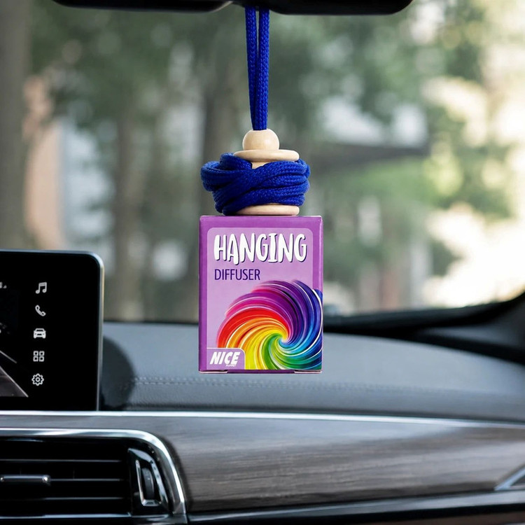 خوشبوکننده خودرو نایس پاپت مدل Rainbow با رایحه شیرین حجم 10 میلیلیتر