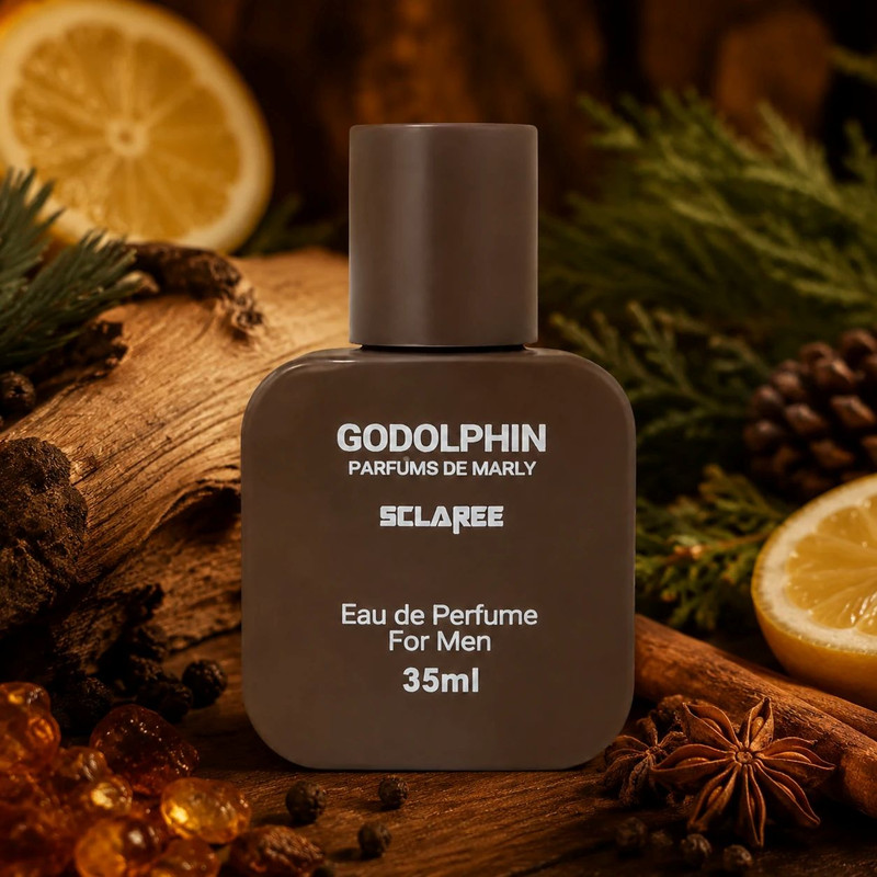 عطر جیبی مردانه اسکلاره مدل Godolphin با رایحه تند حجم 35 میلیلیتر