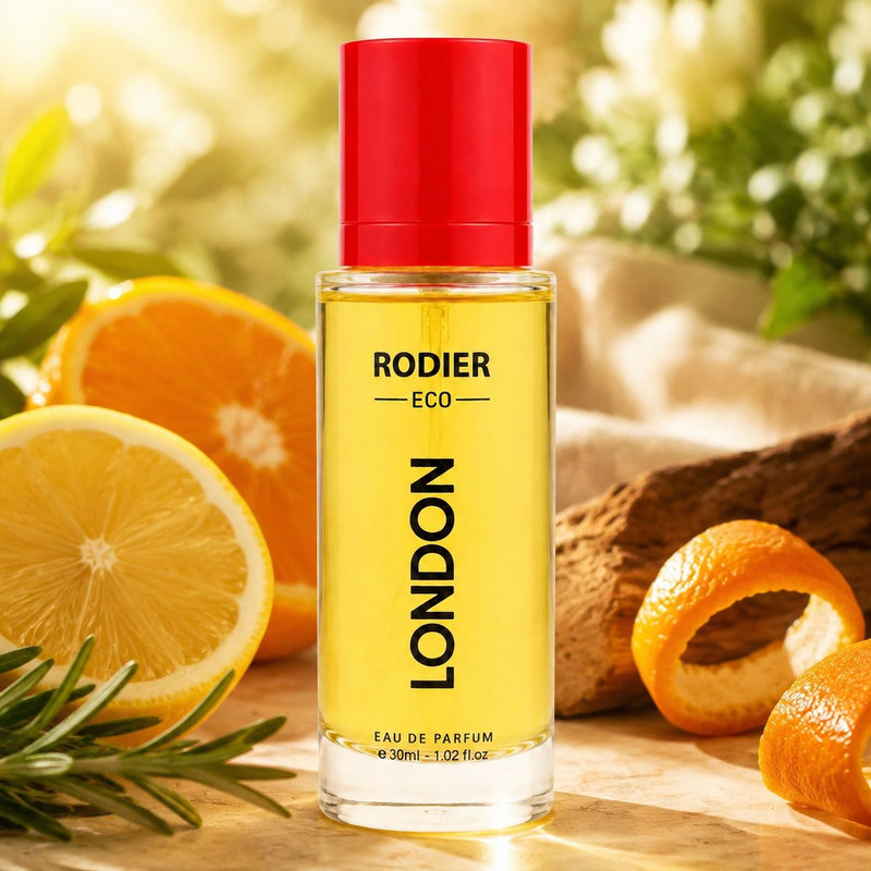 عطر جیبی زنانه رودیر مدل London با رایحه شیرین و گلی حجم 30 میلیلیتر