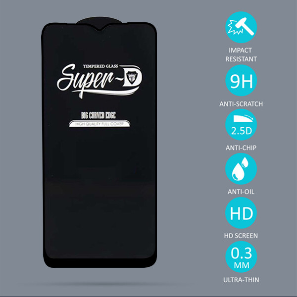 محافظ صفحه نمایش مدل Super D مناسب برای گوشی موبایل سامسونگ Galaxy A10s