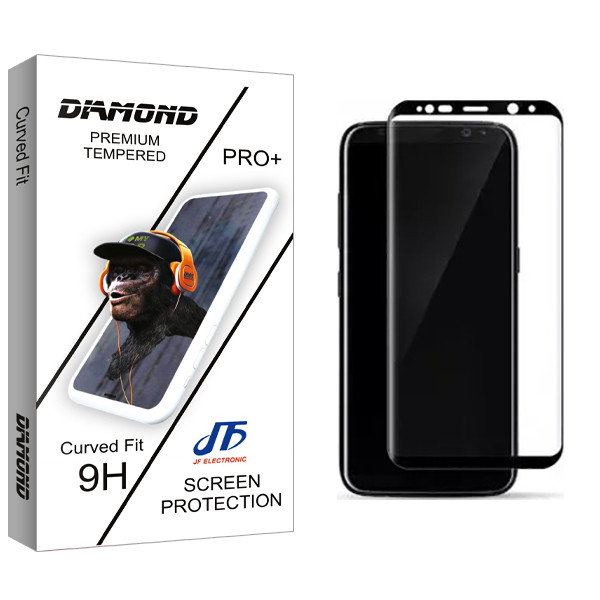 محافظ صفحه نمایش جی اف مدل Diamond FLGL مناسب برای گوشی موبایل سامسونگ Galaxy S9