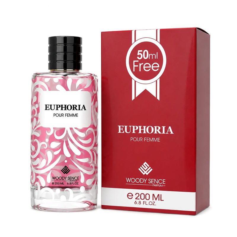 ادوپرفیوم زنانه وودی سنس مدل Euphoria با رایحه گرم حجم 200 میلی‌لیتر