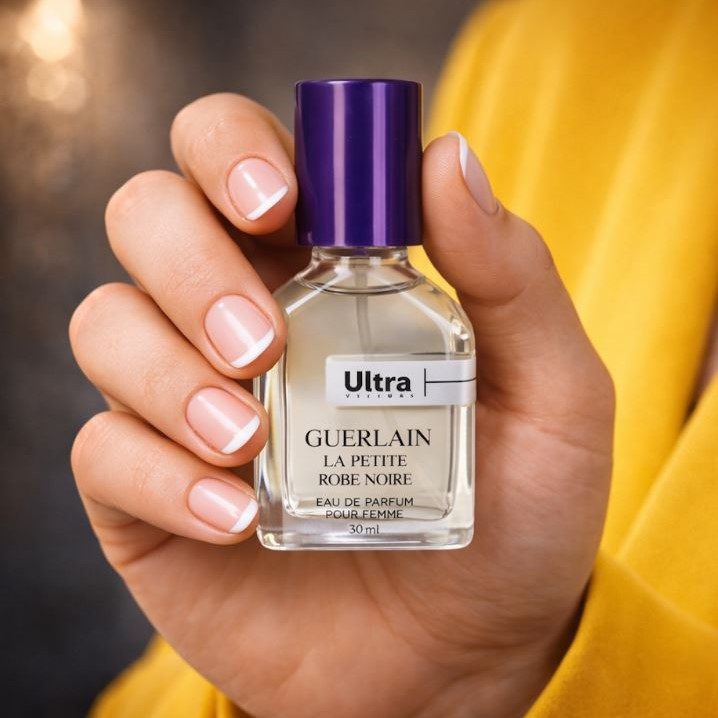 عطر جیبی زنانه اولترا ویرچوآل مدل Guerlain La Petite Robe Noir با رایحه گرم حجم 30 میلیلیتر