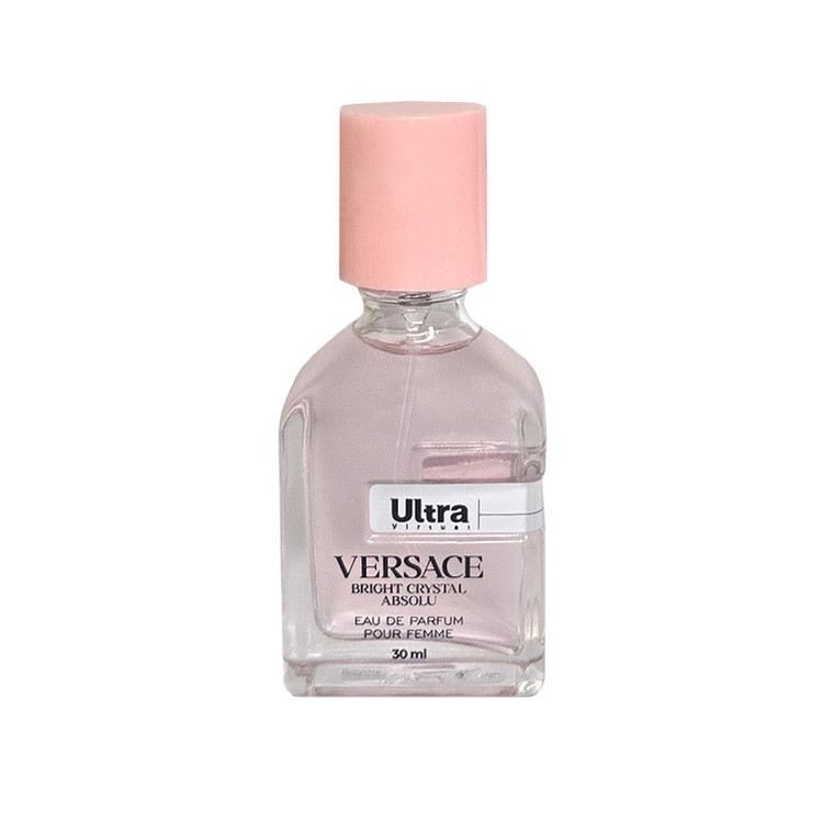 عطر جیبی زنانه اولترا ویرچوآل مدل Versac Crystal Absolu با رایحه شیرین حجم 30 میلیلیتر