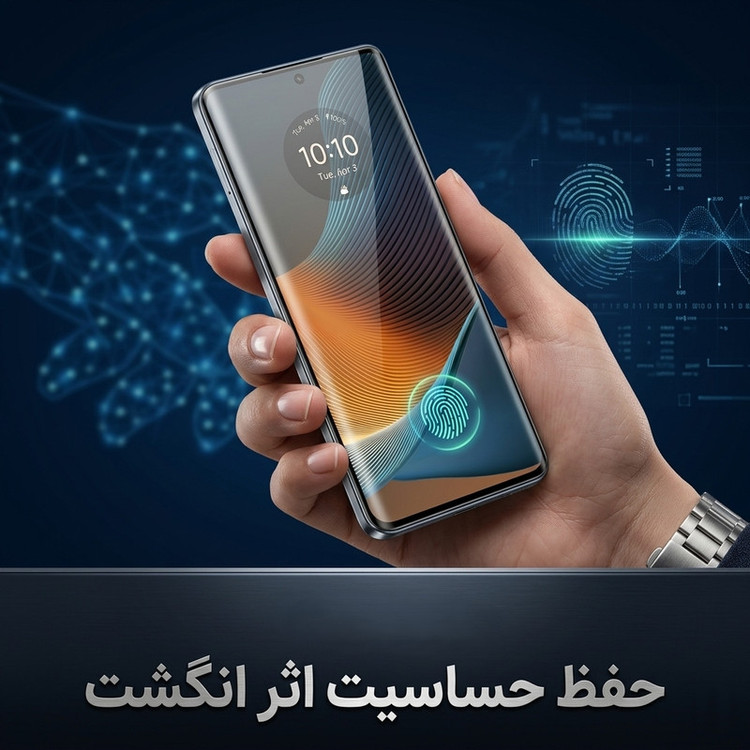 محافظ صفحه نمایش آتوچبو مدل FULLGL-ATH مناسب برای گوشی موبایل شیائومی Xiaomi Redmi Note 15 Pro Plus
