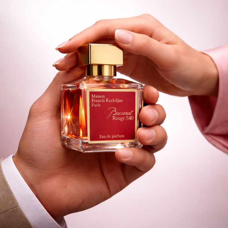 عطر جیبی اولترا ویرچوآل مدل Baccarat Rouge540 با رایحه گرم حجم 30 میلیلیتر